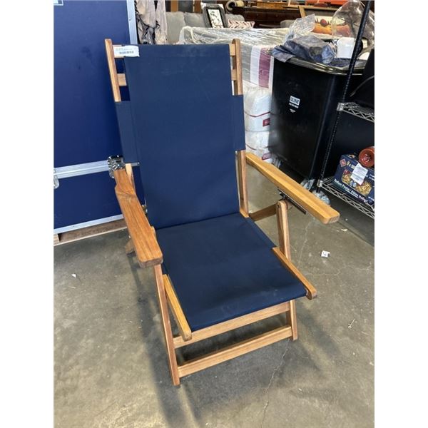 TEAK WOOD FOLDING PATIO CHAIR