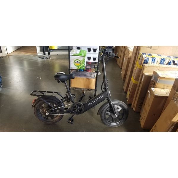 BLUTRON EB350F V2 FOLDING ELECTRIC BIKE 350W MOTOR - TESTED WORKING, RETAIL $499