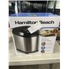 Image 1 : HAMILTON BEACH ARTISAN DOUGH AND BREAD MAKER - TESTED WORKING, RETAIL $149