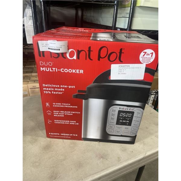 INSTANT POT DUO V5 8QT 7-IN-1 PRESSURE COOKER - TESTED WORKING, RETAIL $179