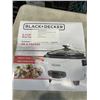 Image 4 : BLACK AND DECKER 6-CUP RICE COOKER - TESTED WORKING