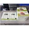 Image 1 : 2 OKKOBI M12 EGG INCUBATORS AND 2 OKKOBI AUTOMATIC CHICKEN COOP DOORS