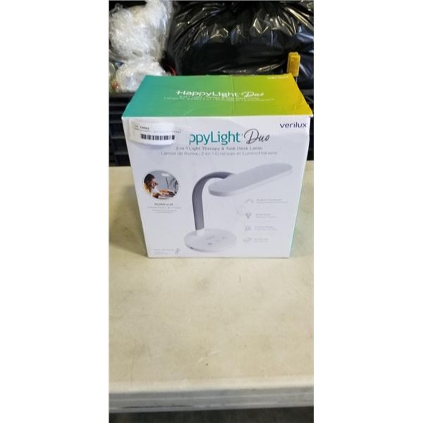 VERILUX HAPPY LIGHT DUO 2 IN 1 THERAPY AND TASK LAMP