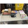 Image 1 : LOT OF ASSORTED BOARD GAMES AND ASSORTED COLORING PADS AND MARKERS