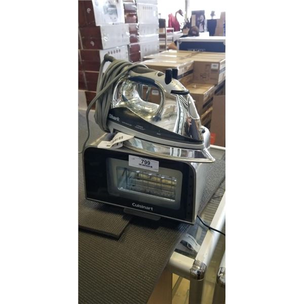 CUISINART TOASTER AND IRON