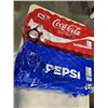 Image 1 : 32 PACK COCA COLA  AND 32 PACK PEPSI. A COUPLE CANS MAY BE MISSING