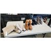 Image 1 : BAG OF LADIES BOOTS. 1 SIZE 10, 2 SIZE 9, 1 SIZE 39