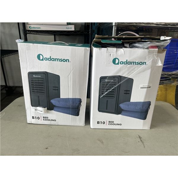 2 ADAMSON B10 BED COOLING SYSTEMS