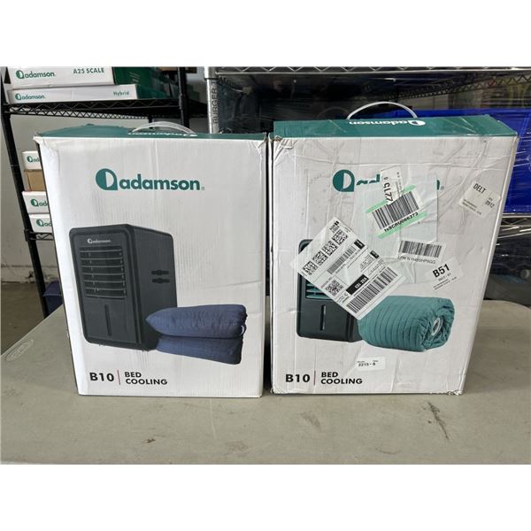 2 ADAMSON B10 BED COOLING SYSTEMS