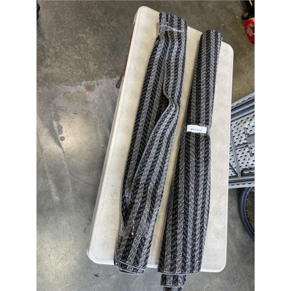 2 AS NEW ENTRACE AREA MATTS, 36X46 INCH