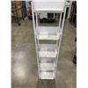 Image 1 : 5 SHELF PLASTIC ORGANIZER