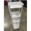 Image 2 : 5 SHELF PLASTIC ORGANIZER