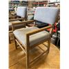 Image 4 : MCM WALNUT DINING TABLE W/ 8 CHAIRS AND 2 LEAFS