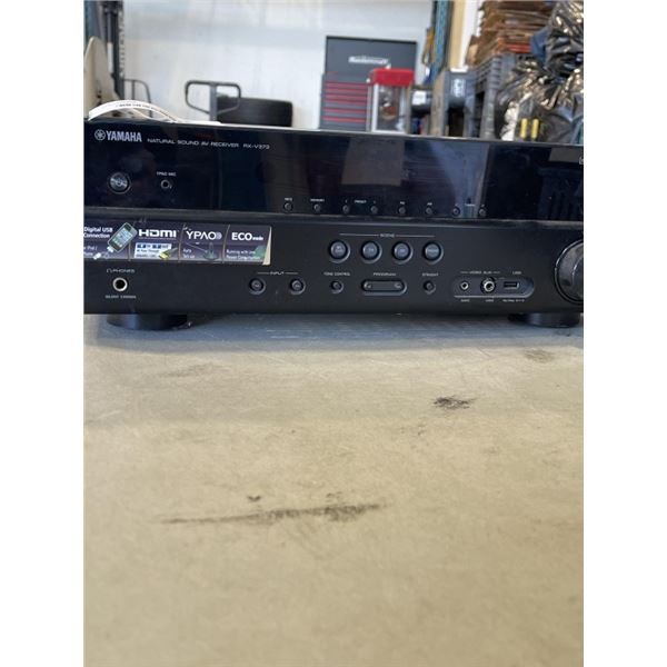 YAMAHA NATURAL SOUND RECEIVER MODEL RX-V373