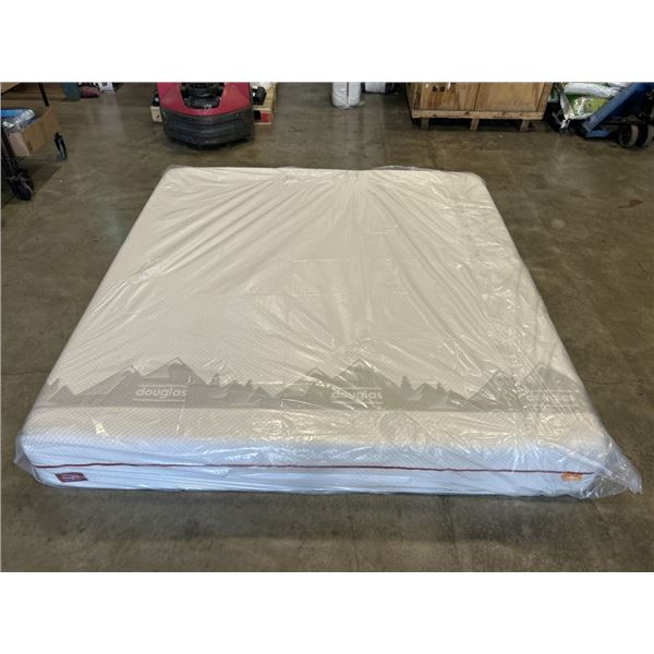 AS NEW DOUGLASS KINGSIZE ALPINE MATTRESS