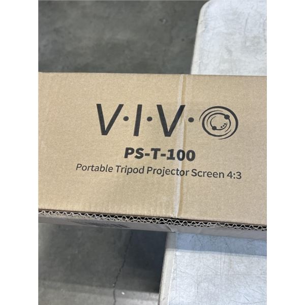 VIVO PORTABLE TRIPOD PROJECTOR SCREEN 4:3