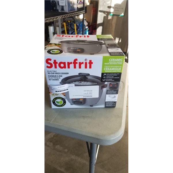 STARFRIT 10-CUP RICE COOKER - TESTED WORKING
