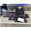 Image 1 : KLIM ITEMS INCLUDING WIND LAPTOP COOLER, BOOMBOX, CHROMA KEYBOARD, PORTABLE CD PLAYER, AND PORTABLE 