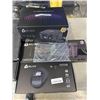 Image 3 : KLIM ITEMS INCLUDING MISTRAL LAPTOP COOLER, BOOMBOX, CHROMA KEYBOARD, PORTABLE CD PLAYER, AND PORTAB