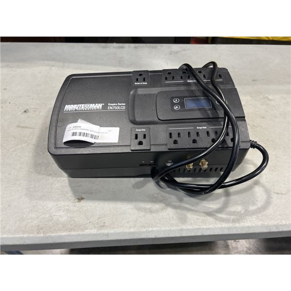 MINUTE MAN ENSPIRE SERIES EN750LCD POWER BACKUP