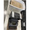 Image 1 : UNDERWOOD TYPEWRITER AND 2 BOXES CHAMPAGNE GLASSES
