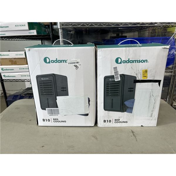 2 ADAMSON B10 BED COOLING SYSTEMS