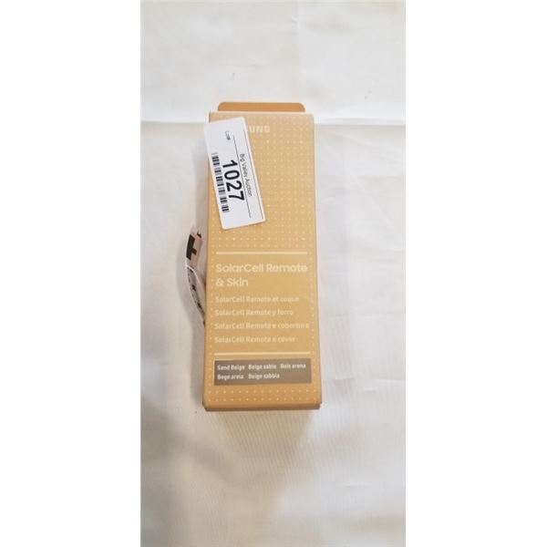 SAMSUNG SOLAR REMOTE, SAND BEIGE - TESTED WORKING, RETAIL $69