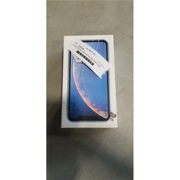 APPLE IPHONE X WITH RETAIL BOX PARTS ONLY