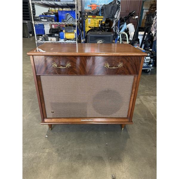 MCM SYMPHONY HALL RECORD PLAYER CABINET