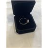 Image 4 : NEW PLATINUM PLATED 1.0 CT SIMULATED DIAMOND (CZ) SNOWFLAKE RING, RESIZEABLE