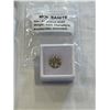 Image 2 : NEW 4.0 CT CHAMPAGNE MOISSANITE STONE, ROUND BRILLIANT CUT, VVS1, GRA REPORT, TESTS POSITIVE W/ DIAM