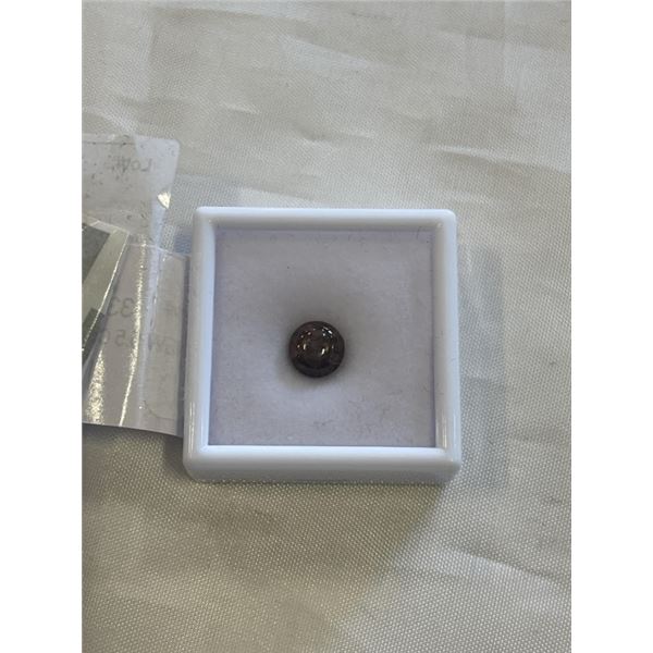 NEW 5.5 CT NATURAL STAR RUBY GEMSTONE, UNTREATED, ROUND CABOCHON, RETAIL $1100