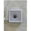 Image 1 : NEW 5.5 CT NATURAL STAR RUBY GEMSTONE, UNTREATED, ROUND CABOCHON, RETAIL $1100