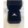 Image 3 : NEW S925 1.5 CT MOISSANITE STONE TWIST RING, SIZE 7, MOUNTED IN 925 STERLING SILVER W/ WHITE GOLD OV