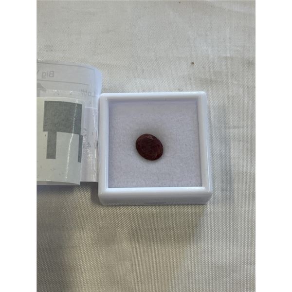 NEW 4.6 CT NATURAL RUBY GEMSTONE, UNTREATED, OVAL CUT, RETAIL $1125