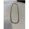 Image 3 : NEW 18K GOLD PLATED 5.0MM EMERALD CUT SIMULATED DIAMOND (CZ) TENNIS NECKLACE - 17" LONG