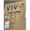 Image 2 : VIVO BLACK 60" X 24" TABLE TOP
