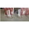 Image 2 : BRAND NEW SET OF 6 EPARE 12OZ COFFEE MUG SET, DUAL WALL INSULATED GLASS RETAIL $54 EACH, 3 SETS OF 2