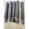 Image 3 : 5 NEW GRAY 42" ARC UMBRELLAS