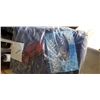 Image 2 : 2 SHOP SQUARE POOL COVERS. ONE IS 15' X 30' OVAL