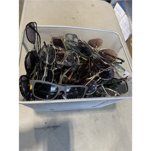 BASKET OF SUN GLASSES