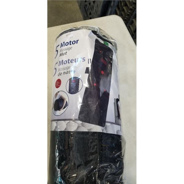 AS NEW 5 MOTOR MASSAGE MAT
