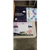 Image 2 : TRAY OF BLOOMORA BEAUTY PRODUCTS INCLUDING REVITALIZING EYE MASK SET, MOISTURIZING FOOT MASK, SATIN 
