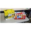 Image 1 : 6 1 LITRE FRESH N PURE PINEAPPLE JUICE AND 24 PACK OASIS ORANGE JUICE. A COUPLE MAY BE MISSING