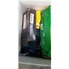 Image 2 : BOX OF SPORTS BALLS, PORTABLE VACUUM PATIO DOOR HANDLE AND MORE