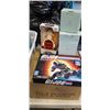 Image 2 : PLASTIC TOTE AND BOX OF PARTY LITE