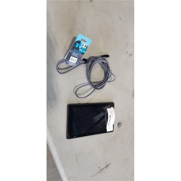 AMAZON FIRE TABLET WITH CHARGER WORKING