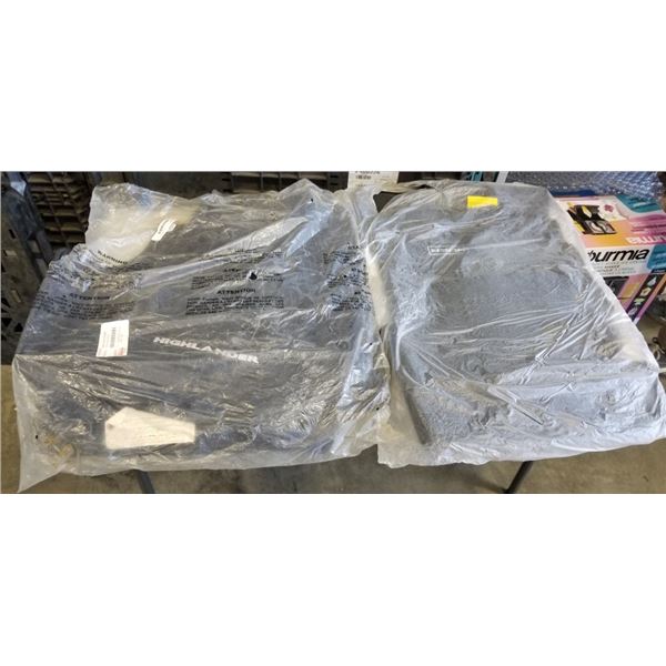 2 NEW SETS OF TOYOTA HIGHLANDER FLOOR MATTS
