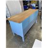 Image 3 : ANTIQUE PAINTED SERVING CABINET