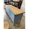 Image 4 : ANTIQUE PAINTED SERVING CABINET